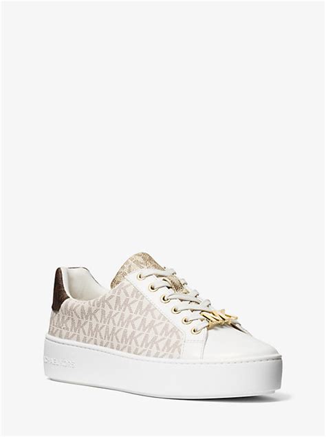 sneaker poppy michael kors|michael kors poppy shoes.